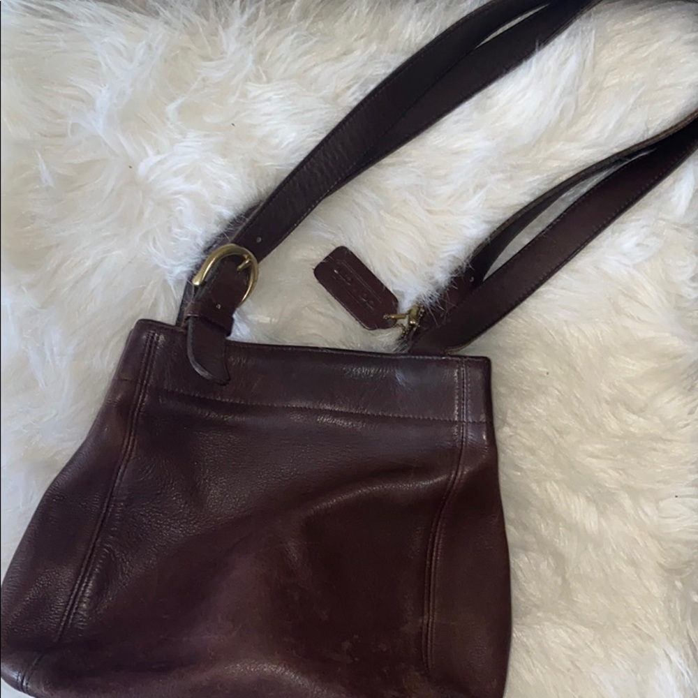 SOLD!!! Brown Coach Leather Purse